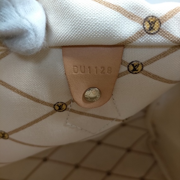 LOUIS VUITTON - Speedy Bandouliere White Damier Azul R1.203 - Picture 5 of 5